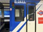 This is a Madrid metro train-car! 