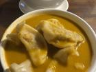 This is Chicken Jhol Momo; one of my rainy day favorites! 