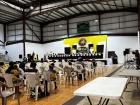 The Garifuna Translation Contest stage in Punta Gorda
