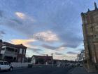 A pretty sunset over Hobart