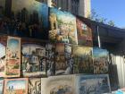 Gorgeous paintings at Souk Jara, Amman's annual summer market located near Rainbow Street