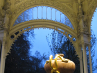 Mineral water fountain in Karlovy Vary
