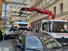 Tow trucks operate differently in Prague!