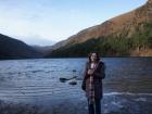 Glendalough Upper Lake: a beautiful lake beside the Glendalough monastery in County Wicklow outside of Dublin 