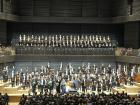 End of performance of Beethoven's Ninth Symphony by the Munich Philharmonic