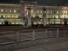 View of Buckingham Palace at night