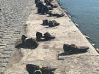 Shoes on the Danube memorial 