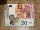 Euro coins & bills