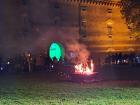 The Martinstag "Lagerfeuer", or bonfire, in the park