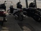 Motocicletas en la calle