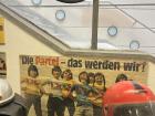 A former East German political campaign poster