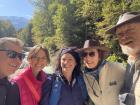 My parents, cousins, and I on a hike in Garmisch-Partenkirchen.