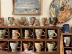 Handmade mugs from a local "Handwerk" here in Leipzig!