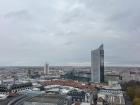 The view from atop the "Rathaus Turm" or "town hall tower." Can you spot the steeple of the Nikolaikirche?