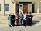 My teachers and I in our traditional clothes 