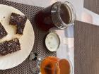 Czech cake and tea that my mentor made for me! 