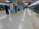 The subway station in the morning - right after I took this picture, it got much more crowded