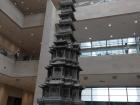 Exhibit at the National Museum of Korea; this is Gyeongcheonsa Pagoda, and it shows how Buddhism was a huge part of Korea's history