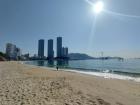 Songdo Beach in Busan, a seaside city four hours away from Seoul