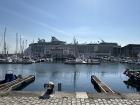 Cruise ship at the port