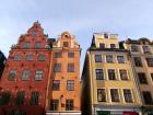 These three famous buildings are located in Gamla Stan, Stockholm’s Old Town.