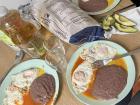 Salvadorian breakfast—a taste of home