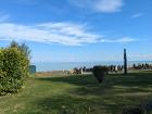 The view of Lake Balaton from Tihany