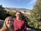 My Dad & I visiting Florence last month!