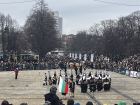 The kukeri festival in Pernik, Bulgaria