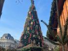 A square in Luxembourg City decorated for Dec 6th