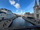 Another perspective of the canals in Ghent