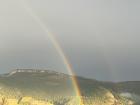 A double rainbow!