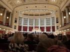 The view walking in to the Vienna Symphony concert hall