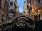 Gondola ride in Venice!