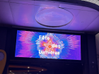 This is a sign for the Festival of Lights in Lyon