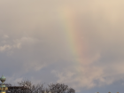 Rainbow at the Place de la Concorde in Paris