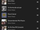 Mi playlist en Spotify