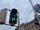 The cutest traffic light ever in Vienna