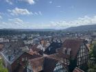 A view of the Altstadt when the sky clears up
