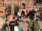 My friends Charlie (from the US) and Recep (from Turkey) and I exploring Heidelberg!
