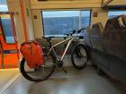 I ride my bike a lot. Sometimes, I have to bring it on the train when I travel to Oslo