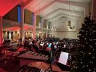 The Advent concert had such beautiful lights. True Christmas spirit