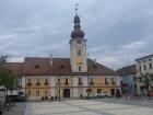 The Town Hall located in the square in the center of town