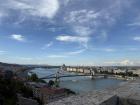 View of the Danube River and the city of Budapest