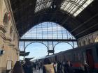 Inside Keleti station, on my way to Debrecen