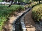 Hidden path outside Namsangol Hanok Village in Seoul
