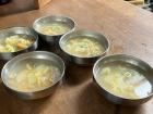 Korean egg soup