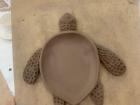 Ceramic turtle in progress