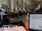 This is a photo of me studying at Boston Public Library