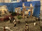 This is an image of the nativity scene in the church in my town